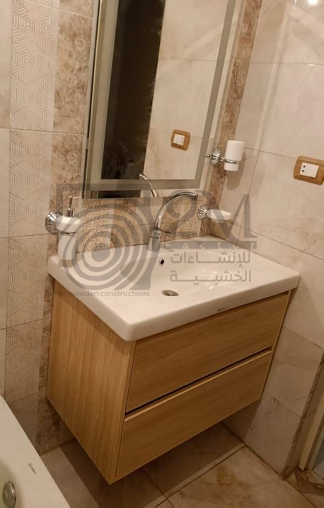 وحدة حوض كونتر مع مرايا